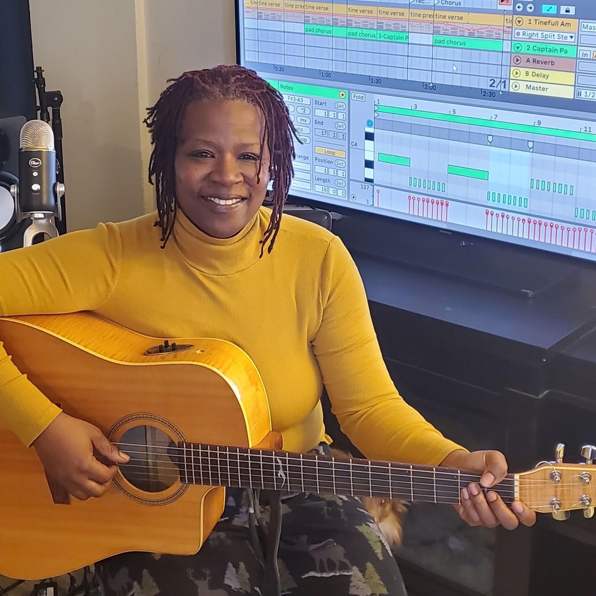 Jasmé Kelly, music production instructor